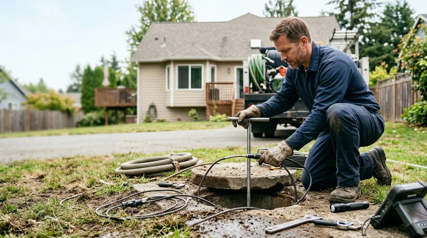 Septic Tank Pumping in Salkum, WA